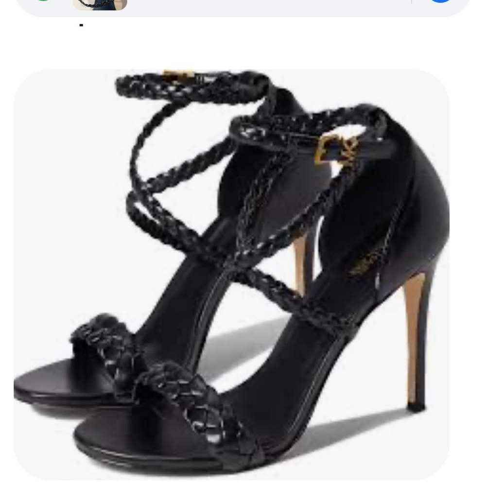Michael Kors Women’s Astrid Wrapped Faux braided Leather Sandal✨brand new✨No box